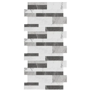 Zion Gris Porcelain - 153mm x 580mm Cladding Tile